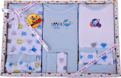

Momsyard 8 PC New Born Gift Set Blue(Blue)