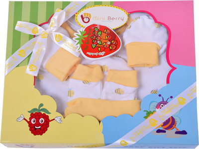 

Momsyard 6 PC New Born Gift Set Yellow(Yellow)