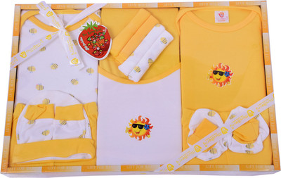 

Momsyard 13 PC New Born Gift Set Yellow(Yellow)