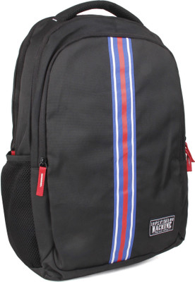 

Flying Machine FMLO8125 18 L Backpack(Black), Blue