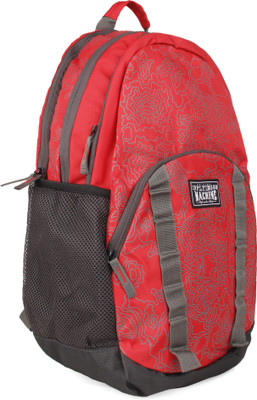Flying Machine FMLO8127 18 L Backpack(Red, Grey)