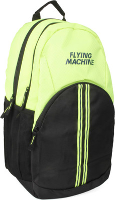 

Flying Machine FMLO8132 18 L Backpack(Green, Black)