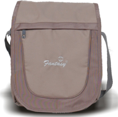 

Fantasy GLNC Waterproof Messenger Bag(Brown, 10 L)