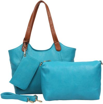 

Vajero Handbag with Wallet & Large Pouch Shoulder Bag(Blue, 5 L)