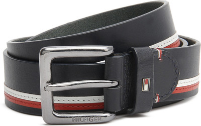 

Tommy Hilfiger Men Blue Genuine Leather Belt, Navy