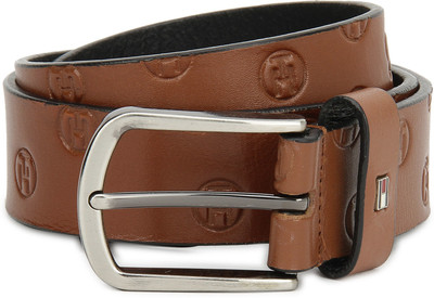 

Tommy Hilfiger Men Brown Genuine Leather Belt, Tan