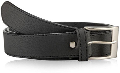 

LAER Men & Women Casual Black Synthetic Belt