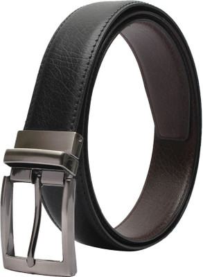 

Chisel Men Formal Black Artificial Leather Reversible Belt