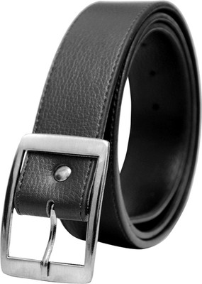 

LAER Men & Women Casual Black Synthetic Belt