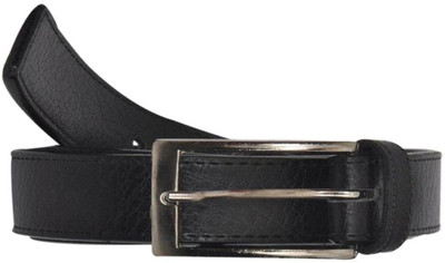 

LAER Men & Women Formal Black Synthetic Belt