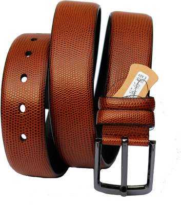 

AVB Men Tan Artificial Leather Belt
