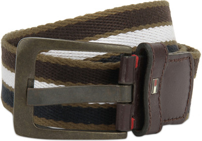 

Tommy Hilfiger Men Tan Fabric Belt