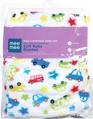 

MeeMee Printed  Blanket(Cotton, Yellow