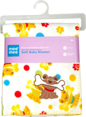 

MeeMee Printed  Blanket(Cotton, Red