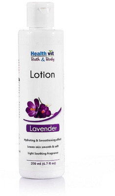 

HealthVit Bath & Body Relaxing Lavender Face & Body Lotion 200ml(200 g)
