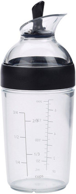 

Wishpool Good Grips Little Salad Dressing Shaker 500 ml Shaker(Pack of 1, Multicolor), Transperent