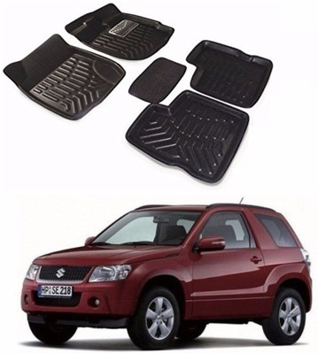 AUTOGARH Plastic 3D Mat For  Maruti Suzuki Vitara Brezza(Black)