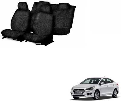 JMJW & SONS Cotton Car Seat Cover For Hyundai Verna(5 Seater)