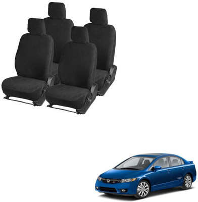 JMJW & SONS Cotton Car Seat Cover For Honda Civic(5 Seater)