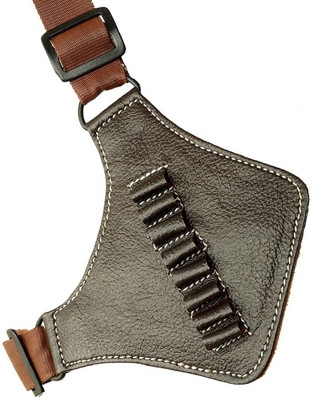 

Purwanchal PU 32 Bore Pistol/Revolver Chest Holster (Dark Brown) Key Chain