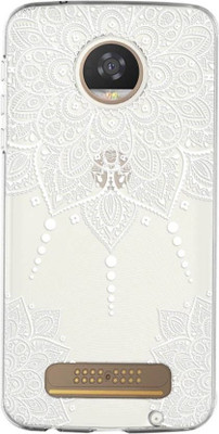 MTT Back Cover for Motorola Moto Z2 Play(Transparent)