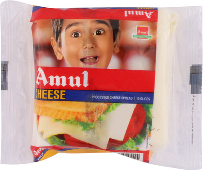 

Amul Processed cheese Slices(200 g, 10 Units)