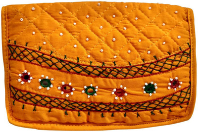 

Belladona Casual Yellow Clutch