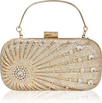 

Kleio Party Gold Clutch