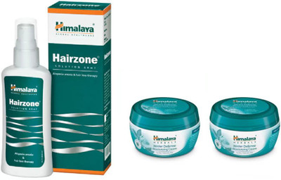 

Himalaya Hairzone Solution, Winter Defense Moisturizing Cream, Winter Defense Moisturizing Cream(Set of 3)
