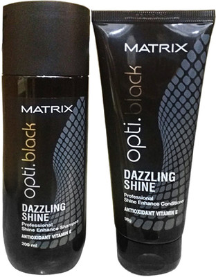 

Matrix Optiblack Dazzling Shine Combo Of Shampoo(200ml) And Conditioner (98ml)(Set of 2)