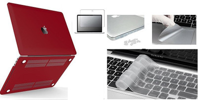 

LUKE MacBook Pro 15 Case 2017 & 2016 A1707, Rubberized Hard Case Shell Cover and Keyboard Cover for Apple Macbook Pro 15 inch touch bar (Newest 2017 & 2016 Release) with Touch Bar and Touch ID with Silicone Keyboard Cover, LCD HD Clear Screen Protector an
