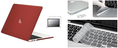 

LUKE MacBook Pro 13 Case 2016,Smooth Soft-Touch Matte Frosted Rubberized Hard Shell Cover for Apple MacBook Pro 13" inch A1706 A1708 (NEWEST Release October 2016) with Touch Bar & Touch ID + touch bar protector + dust plugs + keyboard guard Combo Set