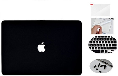 

LUKE MacBook Pro 15 Retina Case (NO CD-ROM Drive) - Ultra Slim Snap On Hard Shell Protective Cover for MacBook Pro 15.4" with Retina Display A1398 with Silicone Keyboard Cover, LCD HD Clear Screen Protector and 12pcs Dust plug +Touchpad Protector Combo Se