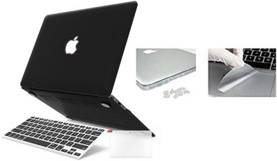 

LUKE MacBook Pro 15 Case 2017 & 2016 A1707, Rubberized Hard Case Shell Cover and Keyboard Cover for Apple Macbook Pro 15 inch touch bar (Newest 2017 & 2016 Release) with Touch Bar and Touch ID with Silicone Keyboard Cover, LCD HD Clear Screen Protector an