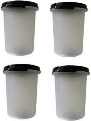 63% OFF on Tupperware - 440 ml Plastic Grocery Container(Pack of 4, Black, White) 63% OFF on Tupperware - 440 ml Plastic Grocery Container(Pack of 4, Black, White)