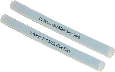

Upkaran Translucent 11 mm Hot Melt Glue Sticks (Bunch of 2) for Adhesive Purpose - 2 g