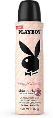 

Play Boy Play it lovely Body Spray - For Women(150 ml)