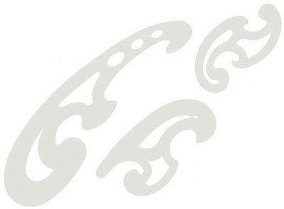

Isomars French Curve Quilting Stencil(Pack of 3)