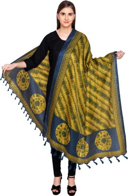 INARA ROBES Art Silk Printed Women Dupatta