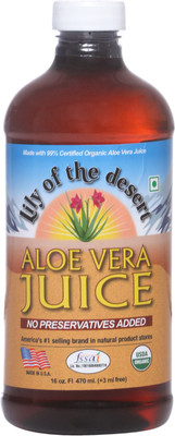 

Lily of the desert Organic Aloe Vera Juice Energy Drink(Pure Organic Aloe Vera Flavored)
