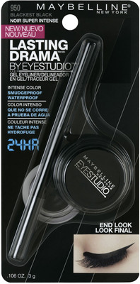 MAYBELLINE NEW YORK Lasting Drama Gel Eyeliner 2.5 g(01 Black) MAYBELLINE NEW YORK Lasting Drama Gel Eyeliner 2.5 g(01 Black)
