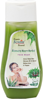 

Organic Sunrise Natural Neem Aloevera Face Wash(100 ml)