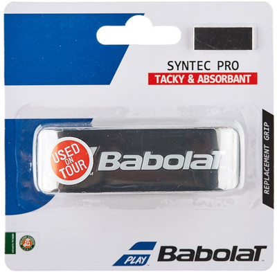 

Babolat SYNTEC PRO X 1 Tacky Touch Grip(Black, Pack of 1)