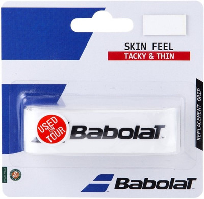 

Babolat SKIN FEEL X1 Tacky Touch Grip(White, Pack of 1)