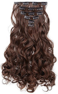 

Majik Best Quality Synthetic Extensions (Medium Brown) Extension Hair Extension