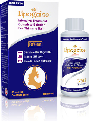 

Lipogaine Hair Regrowth solution for Women (Sensitive scalp) FDA approved ingredient for the treatment of hair loss(60)
