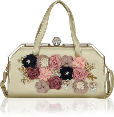 

Kleio Hand-held Bag(Gold)