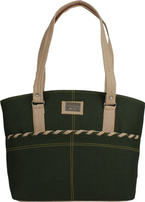 

FutureWorld Hand-held Bag(Green, Tan)