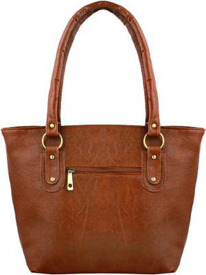 

VELINA Girls Casual Brown Leatherette Sling Bag