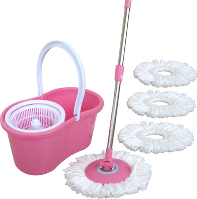 

fashion rokz Pure virgin and High quality material Wet & Dry Mop(Pink)